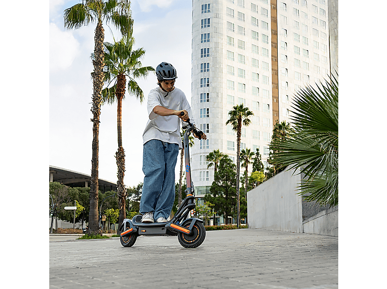 Patinete eléctrico - Cecotec Bongo GS65 2x2 XXL Connected, Doble motor, 1000W máx, Autonomía 65 km, Ruedas 10", Doble suspensión, App, Multicolor