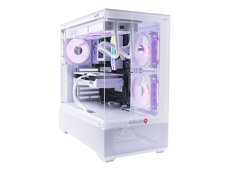 PC Gaming - Epical-Q Kaliopus, Intel Core i9 14900KF, 32 GB RAM, 2 TB SSD, GeForce RTX™ 5070, Windows 11 Pro, Blanco