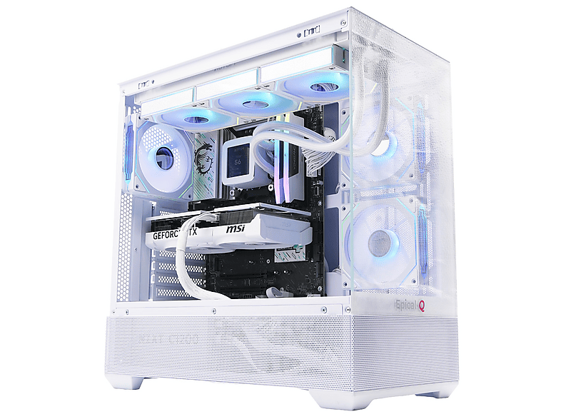PC Gaming - Epical-Q Kaliopus, Intel Core i9 14900KF, 32 GB RAM, 2 TB SSD, GeForce RTX™ 5070, Windows 11 Pro, Blanco