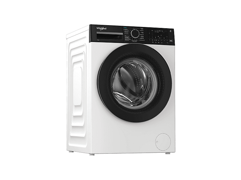 Lavadora carga frontal - Whirlpool WAM 27WB SPT, 12 kg, 1400 rpm, 15 Programas, Inverter, Tecnología 6th Sense, Rapid 28', Blanco