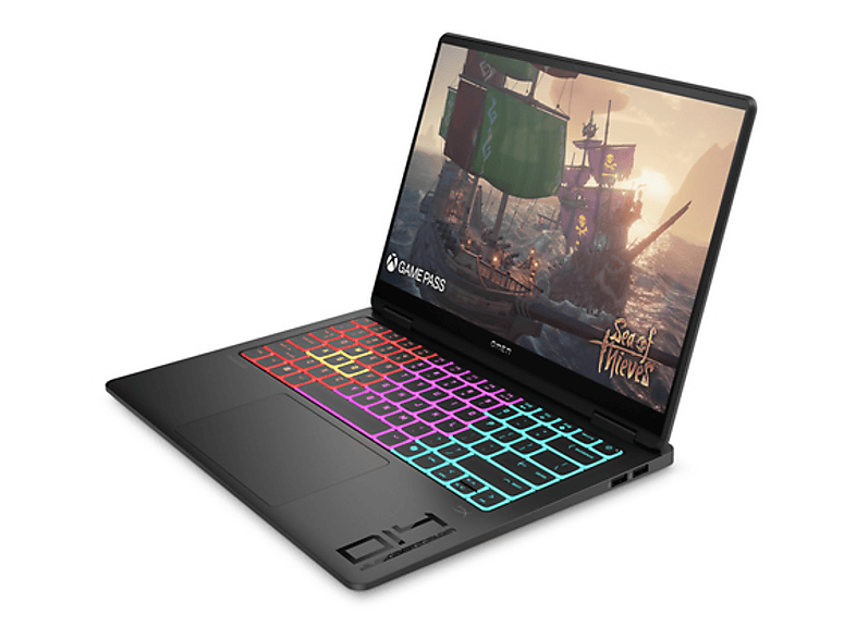 Portátil gaming - HP OMEN Transcend 14-fb1004ns, 14" 3K OLED, Intel® Core™ Ultra 7 255H, 32GB RAM, 1TB SSD, GeForce RTX™ 5060, Sin sistema operativo