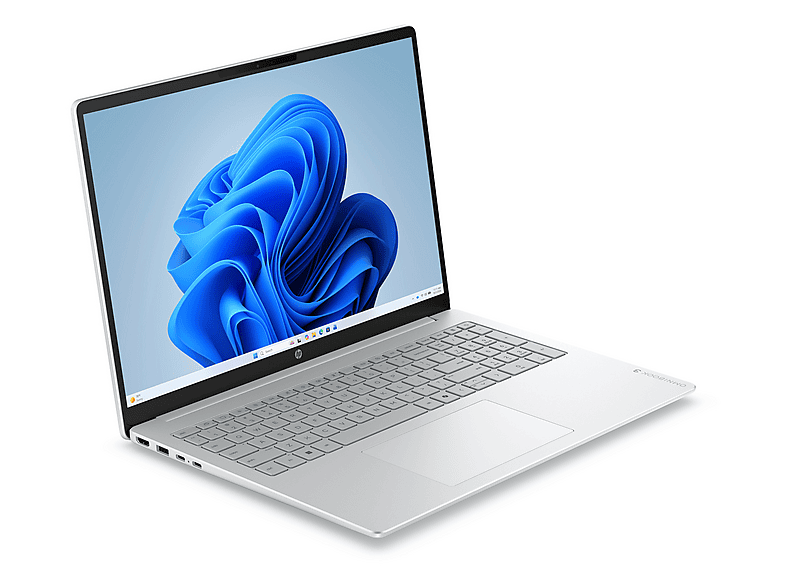 Portátil - HP OmniBook 3 Laptop 16-by0016ns, 16" DCI 2K, AMD Ryzen™ 5 40, 16GB RAM, 512GB SSD, Radeon™ 610M, Windows 11 Home, Sin cargador