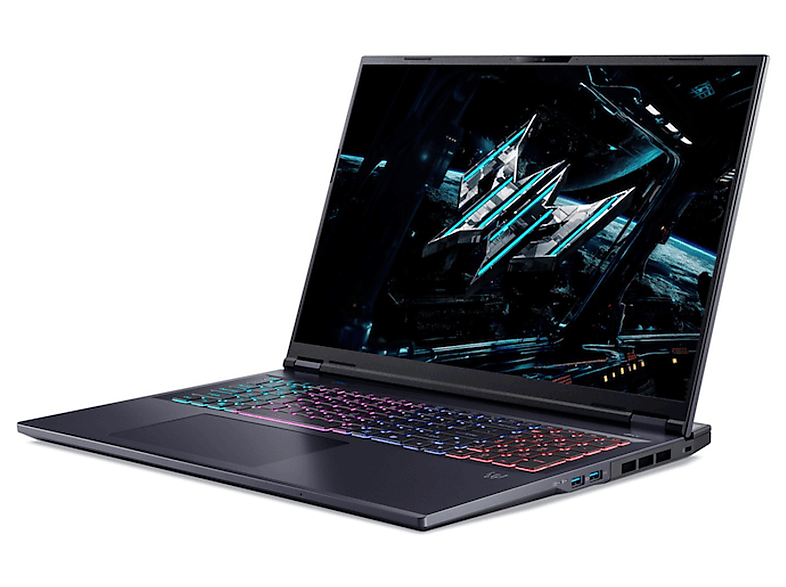 Portátil gaming - Acer Predator Helios Neo 18 AI, 18" WQXGA, Intel® Core™ Ultra 9 275HX, 32GB RAM, 1TB SSD, GeForce RTX™ 5070, Sin sistema operativo