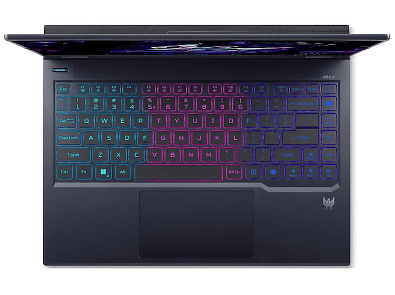 Portátil gaming - Acer Predator Helios Neo 14 AI, 14.5" WQXGA+, Intel® Core™ Ultra 9 285H, 32GB RAM, 1TB SSD, GeForce RTX™ 5060, Sin sistema operativo