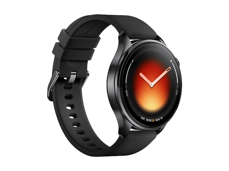Smartwatch - Xiaomi Watch 5, Correa 135-205 mm, Pantalla AMOLED 1,54”, +150 Modos Deportivos, 18 días Autonomía, Negro