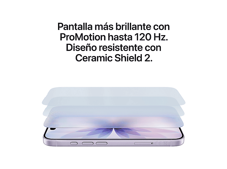 Smartphone - Apple iPhone 17, Azul neblina, 256 GB, 5G, 6.3" OLED Super Retina XDR, Chip A19, iOS (ref. 1619685)