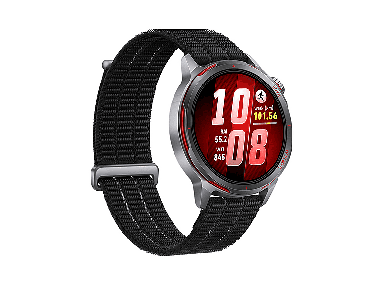 Smartwatch - Huawei WATCH GT Runner 2, Reloj Inteligente con GPS UltraPreciso en runnning, 14 días Autonomía, Maratón Mode, 5ATM, ECG, Pago NFC, Negro