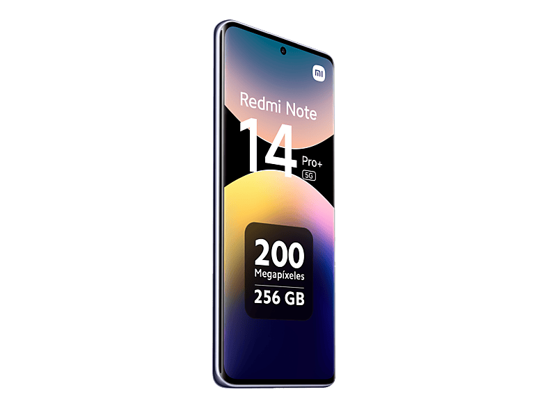 Móvil - Xiaomi Redmi Note 14 Pro+, Lavender Purple, 256 GB, 12 GB RAM, 6.67" AMOLED, Snapdragon® 7s Gen 3 Mobile Platform, 5110 mAh