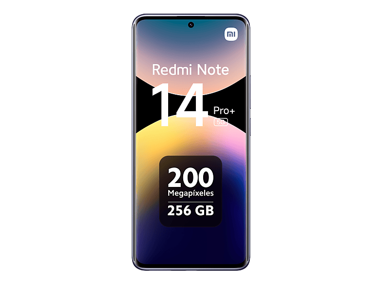 Móvil - Xiaomi Redmi Note 14 Pro+, Lavender Purple, 256 GB, 12 GB RAM, 6.67" AMOLED, Snapdragon® 7s Gen 3 Mobile Platform, 5110 mAh