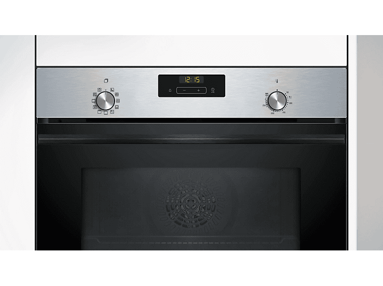 Horno - Balay 3HB4151X3, Multifunción, Hidrolítica, Freidora aire 3D, 71 l, 59.4 cm, Negro, acero inoxidable