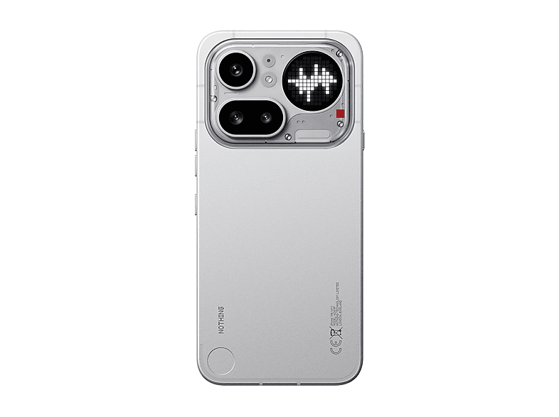 Móvil - Nothing Phone 4a Pro, Plata, 256GB, 8GB, 6.83" AMOLED, Qualcomm Snapdragon 7 Gen 4, 5080 mAh