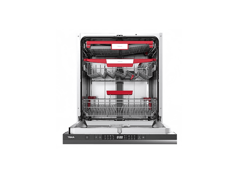 Lavavajillas integrable - Teka DFI 86850 XL, 16 Servicios, 8 Programas, Ancho 59.8 cm, Apertura puerta automática, Sin panelar