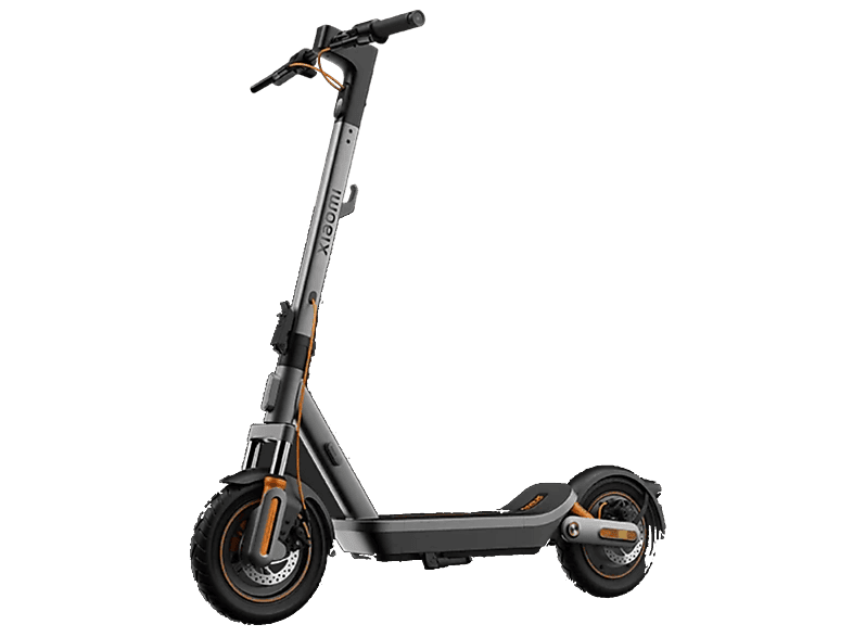 Patinete eléctrico - Xiaomi Electric Scooter 6 Max, Tipo 2 / VPM, Potencia Nominal 450 W, 130 kg Carga Máx., 10000 mAh, 25 km/h, Negro y Gris