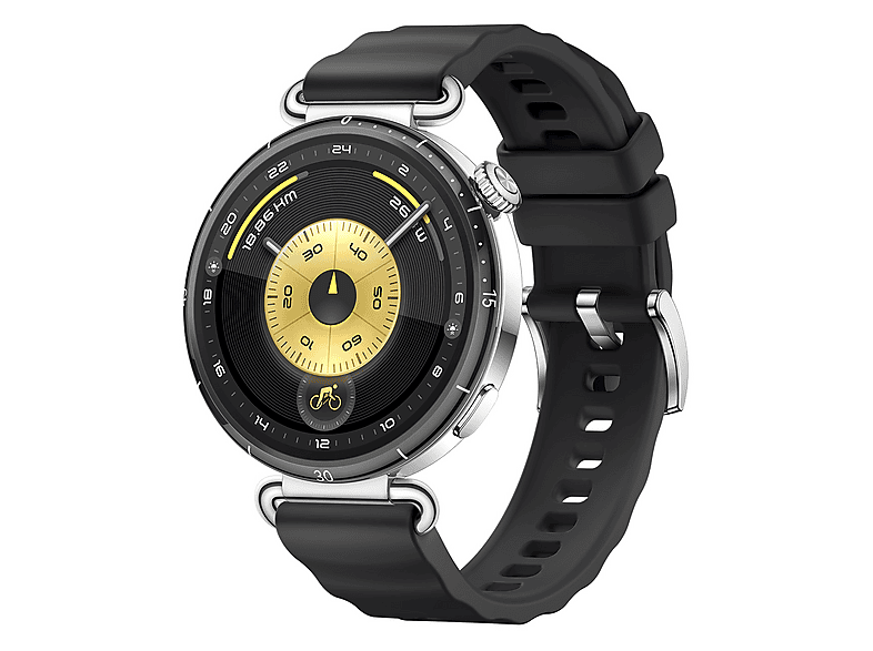 Smartwatch - Huawei WATCH GT6 41MM BLACK, Acero inoxidable, Negro