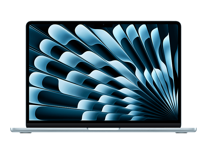 Portátil - Apple MacBook Air (2026) 13.6" Retina, Chip M5 Apple, CPU de 10 núcleos, GPU de 10 núcleos, 16GB RAM, 1TB SSD, Azul cielo, Sin cargador