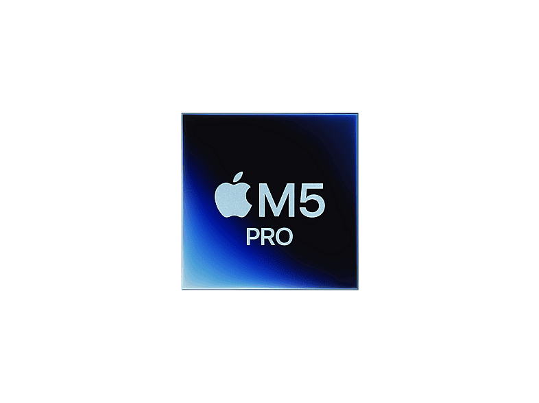 Portátil - Apple MacBook Pro (2026) 14.2" Liquid Retina XDR, Chip M5 Pro Apple, CPU 18 núcleos, GPU 20 núcleos, 24GB RAM, 2TB SSD, Negro espacial