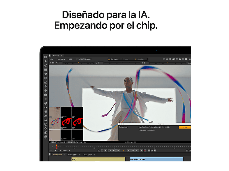 Portátil - Apple MacBook Pro (2026) 16.2" Liquid Retina XDR, Chip M5 Max Apple, CPU 18 núcleos, GPU 40 núcleos, 48GB RAM, 2TB SSD, Negro espacial