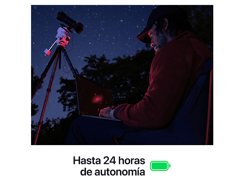 Portátil - Apple MacBook Pro (2026) 16.2" Liquid Retina XDR, Chip M5 Max Apple, CPU 18 núcleos, GPU 40 núcleos, 48GB RAM, 2TB SSD, Negro espacial