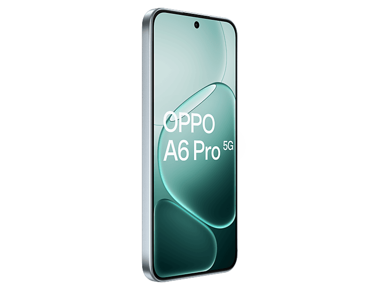 Smartphone - Oppo A6 Pro, Plata, Móvil Android, 256 GB, 8 GB RAM, 6,57 " AMOLED, 120 Hz, Mediatek Dimensity 6300 (6 nm), 6500 mAh