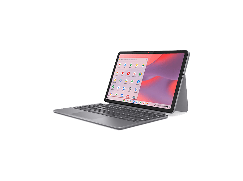 Convertible 2 en 1 - Lenovo Chromebook 11M889, 10.95" WUXGA, MediaTek Kompanio 838, 8GB RAM, 128GB, ChromeOS, Incl. Funda y lápiz, No incl. cargador