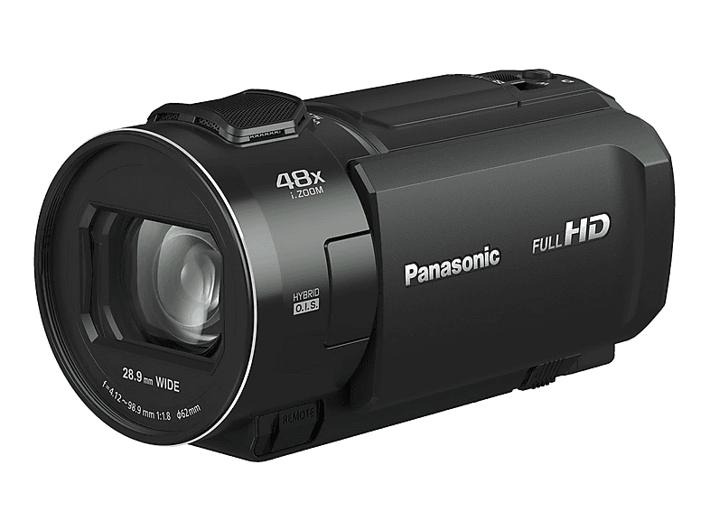 Cámara digital - Panasonic HC-V900, 8,29 megapixel, 1920 x 1080 píxeles, Negro