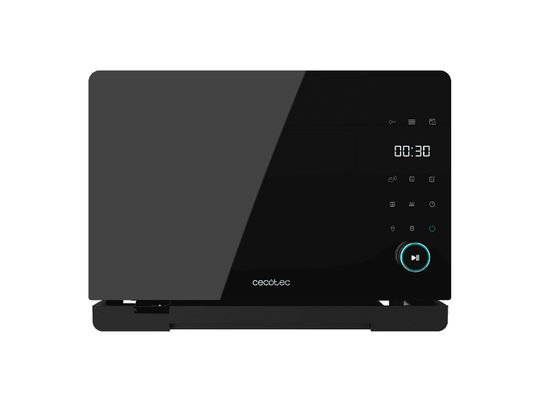 Horno de vapor - Cecotec Bake&Steam 4000 Combi Gyro Advance, 3 en 1, 40 L, 2400 W, Freidora de aire, Convección, 8 funciones, Rustidor, Negro