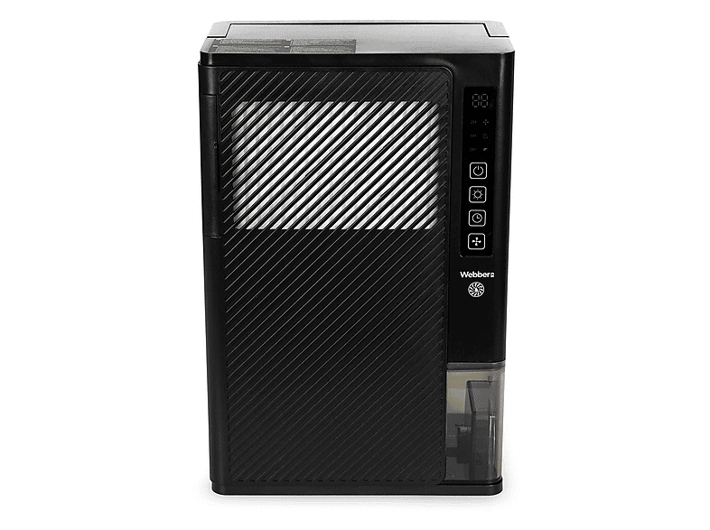 Deshumidificador - Northio DEX1, 3 l, 20 m², Negro