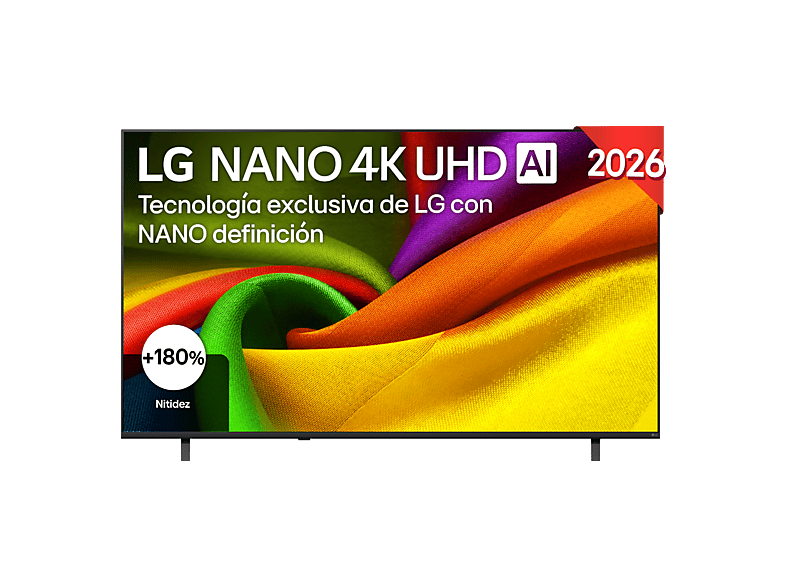 TV LED 75" - LG 75NU850B6LA, UHD 4K, Procesador Inteligente α7 AI Processor 4K Gen9, Smart TV, DVB-T2 (H.265), Negro