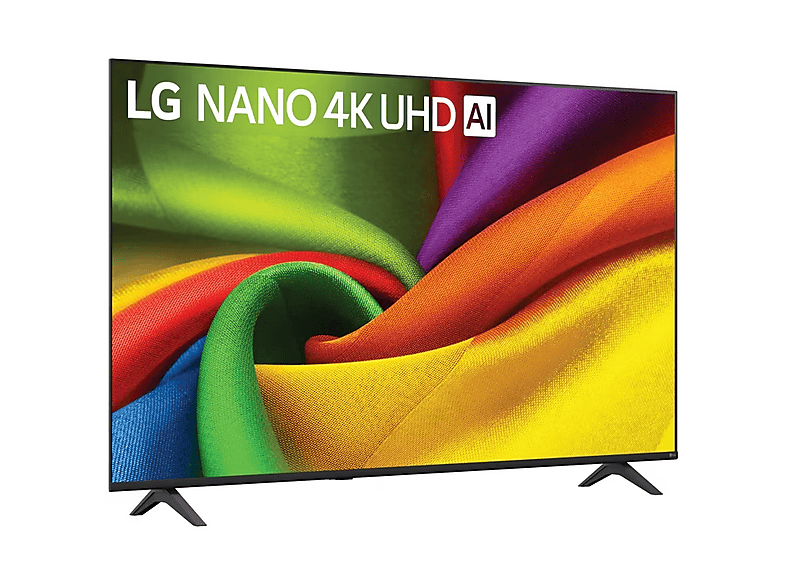 TV LED 43" - LG 43NU850B6LA, UHD 4K, Procesador Inteligente α7 AI Processor 4K Gen9, Smart TV, DVB-T2 (H.265), Negro
