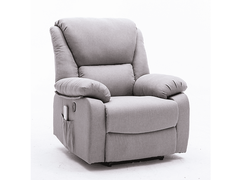 Sillón levanta personas - Eco-De STELVIO ECO-8520UP TG GRIS, Función calor, Peso máximo 100 kg