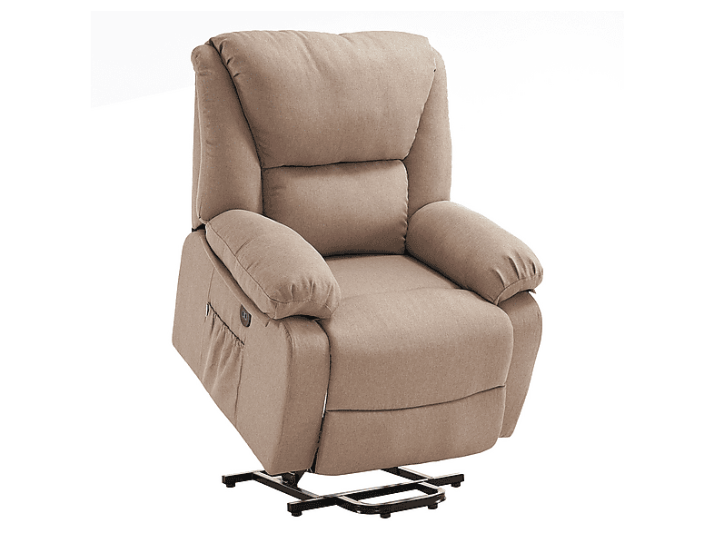 Sillón levanta personas - Eco-De STELVIO ECO-8520UP TB BEIGE, Función calor, Peso máximo 100 kg