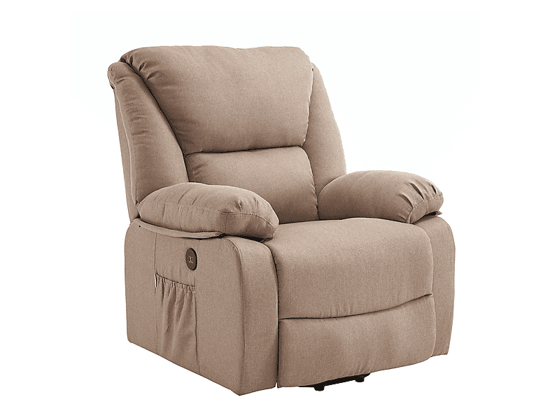 Sillón levanta personas - Eco-De STELVIO ECO-8520UP TB BEIGE, Función calor, Peso máximo 100 kg