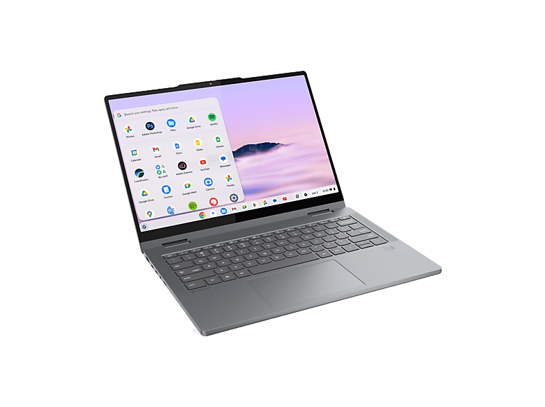 Portátil - Lenovo Chrome 2 en 1 14ITN10, 14" WUXGA, Intel® Core™ 3 N355, 8 GB, 256 GB UFS, HD Graphics, Google ChromeOS, Sin cargador