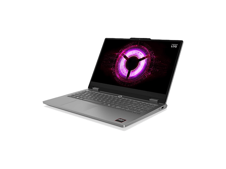 Portátil gaming - Lenovo LOQ Essential 15ARP11, 15.6" Full-HD, AMD Ryzen™ 7 170, 16GB RAM, 512GB SSD, GeForce RTX™ 5050, Sin sistema operativo, Gris