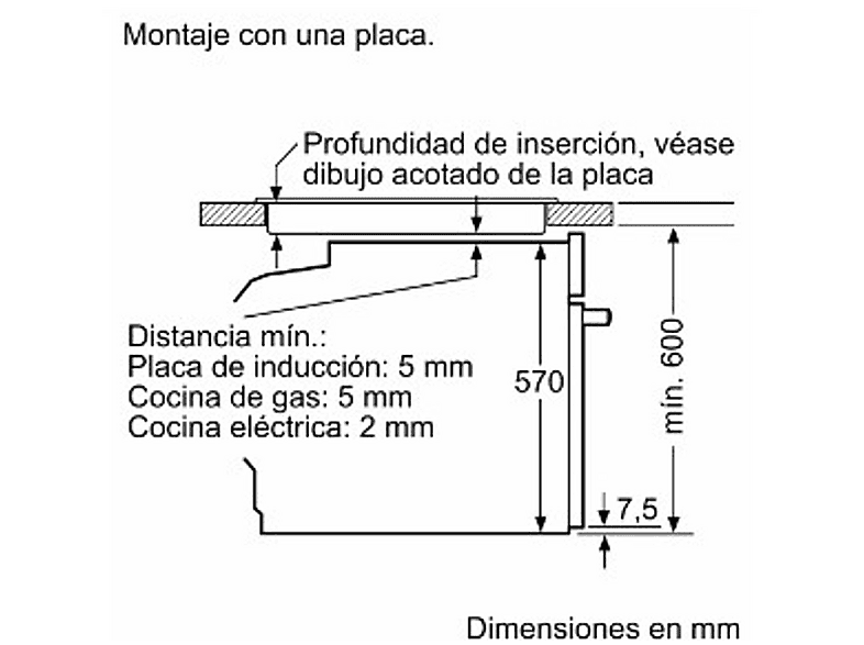 Horno multifunción - Balay 3HB5159B3, Integrable, Hidrolítica, 71 l, 594 mm, Blanco