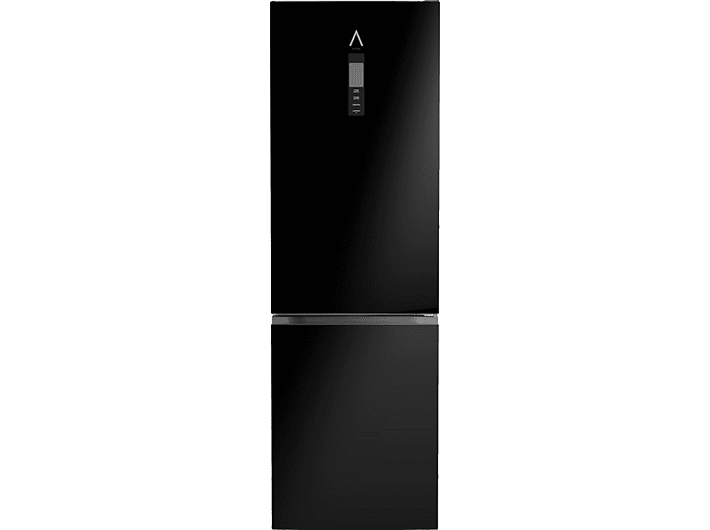 Frigorífico combi - Alpha Pegasus Elite-185, No Frost con Multi Airflow, AAT Fresh Technology, Altura 185 cm, Negro