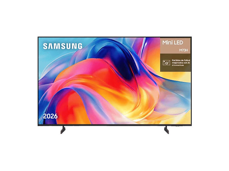 TV Mini LED 43" - Samsung TU43M73HAUXXC, UHD 4K, Mini LED Processor 4K, Smart TV, Full AI, Negro