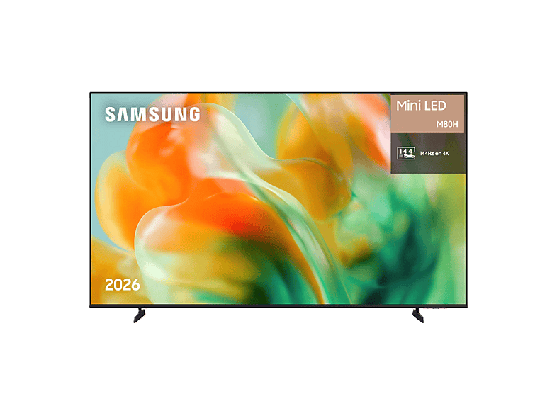 TV Mini LED 55" - Samsung TU55M80HAUXXC, UHD 4K, NQ4 AI Gen2 Processor, Smart TV, Full AI, Negro