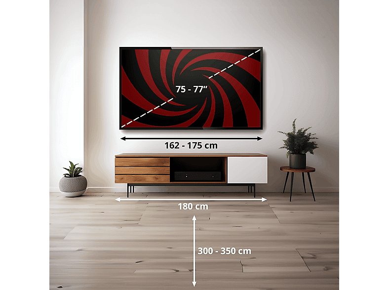 TV RGB Micro LED 75" - Samsung TMR75R95HATXXC, UHD 4K, Micro RGB AI Engine Pro, Full AI, Negro