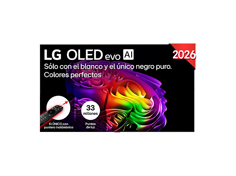 TV OLED 97" - LG OLED97G64LW, OLED evo 4K, Procesador Inteligente α11 AI Processor 4K Gen3, Smart TV, DVB-T2 (H.265), Gallery Design, Negro
