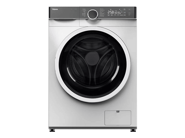 Lavadora carga frontal - Teka WMK 70940, 9 kg, 1400 rpm, 14 Programas, Inverter, Display Digital, Blanco