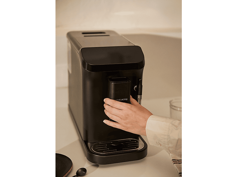 Cafetera express - Create THERA MATIC TOUCH, 1350 W, Negro mate