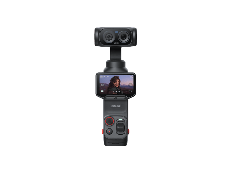 Cámaras deportivas - Insta360 Luna Ultra Standard Bundle, 8K, 240 min Autonomía, Apertura F1.8, Sensor CMOS 1/1.3", Negro
