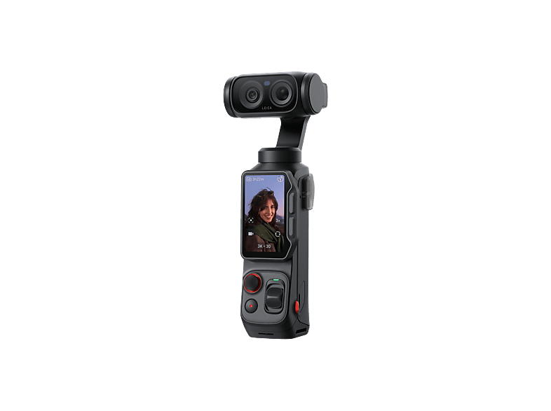 Cámaras deportivas - Insta360 Luna Ultra Standard Bundle, 8K, 240 min Autonomía, Apertura F1.8, Sensor CMOS 1/1.3", Negro