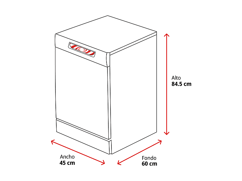 Lavavajillas - Bosch SPS2HKW55E, 10 servicios, 6 programas, 45 cm, Home connect, Smart start, Extra secado, Blanco