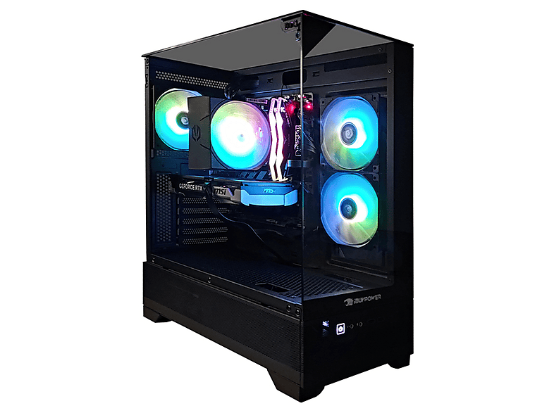 PC Gaming - Ibuypower Fighter Warcry Plus, Ryzen 5 5500, 32 GB RAM, 1 TB SSD, GeForce RTX™ 5060, Windows 11 Home, Negro