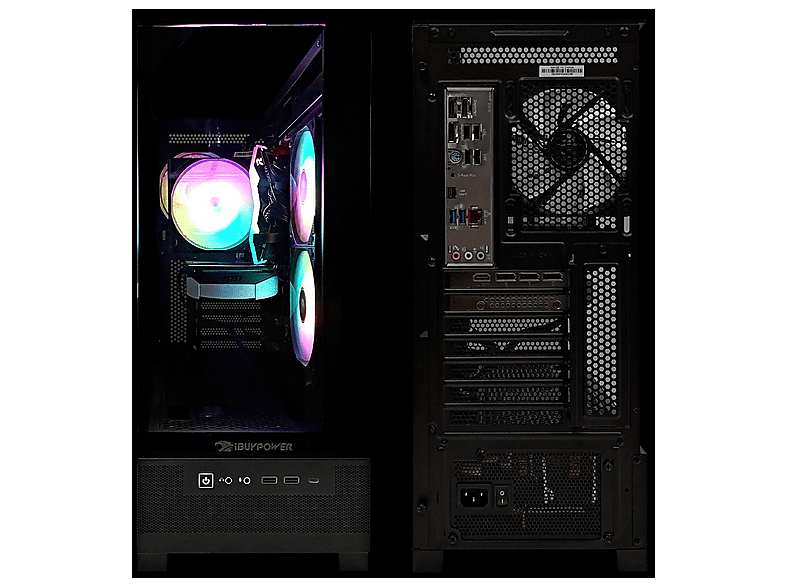 PC Gaming - Ibuypower Master Eminence Plus, Ryzen 7 8700F, 32 GB RAM, 1 TB SSD, GeForce RTX™ 5070, Windows 11 Home, Negro