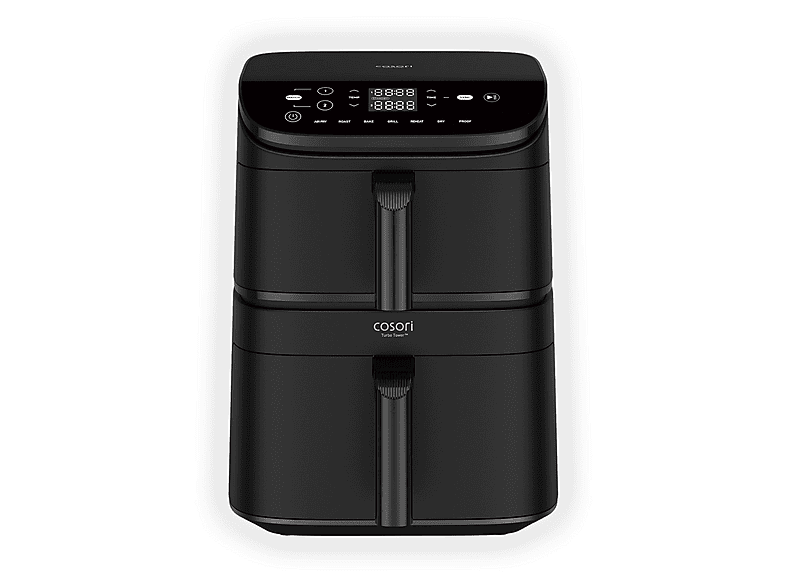 Freidora de aire - Cosori Turbo Tower Basic Chef Edition, 2630 W, 10,8 l, Black