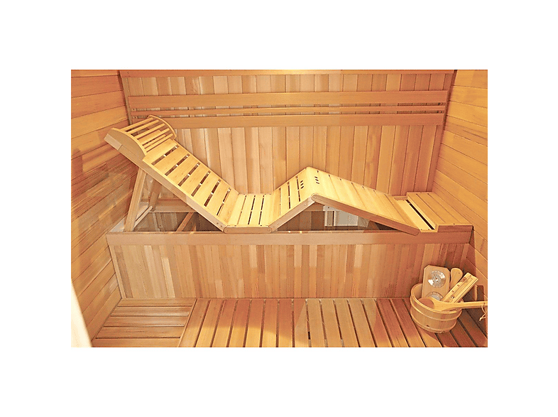 Sauna de exterior - Holls Gaia Nova 6 Plazas, Marrón