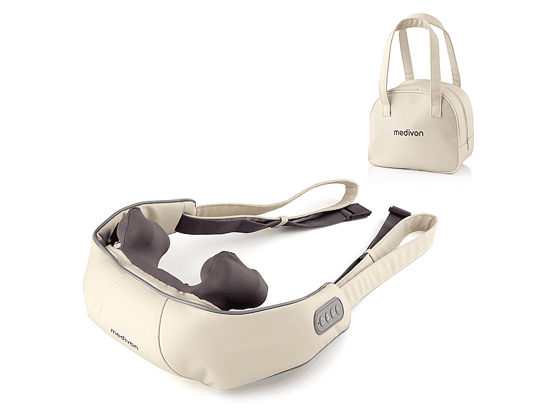 Masajeador - Medivon COLLARSOOTH, para Piernas, con Función calor, White